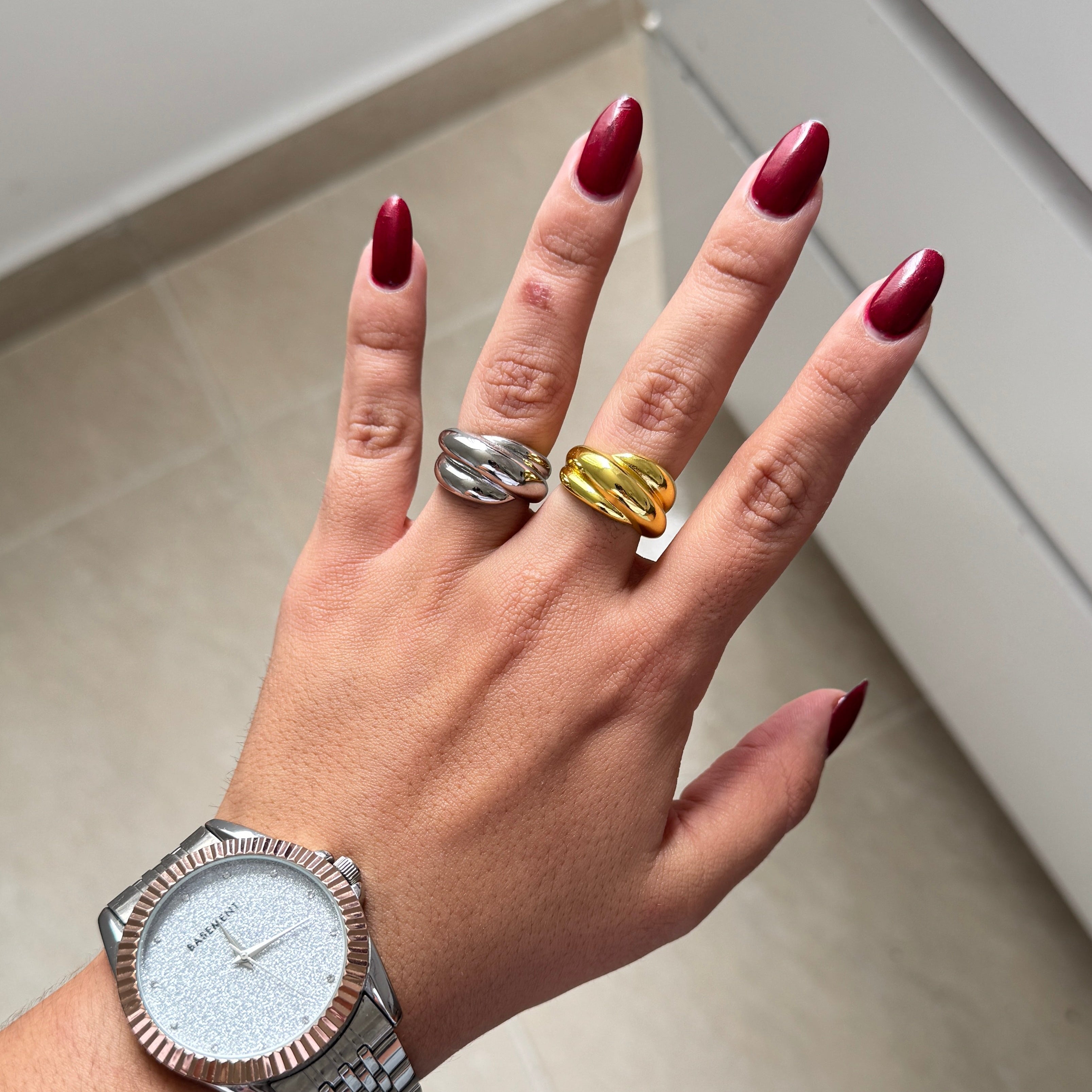 ANILLO CRUZADO