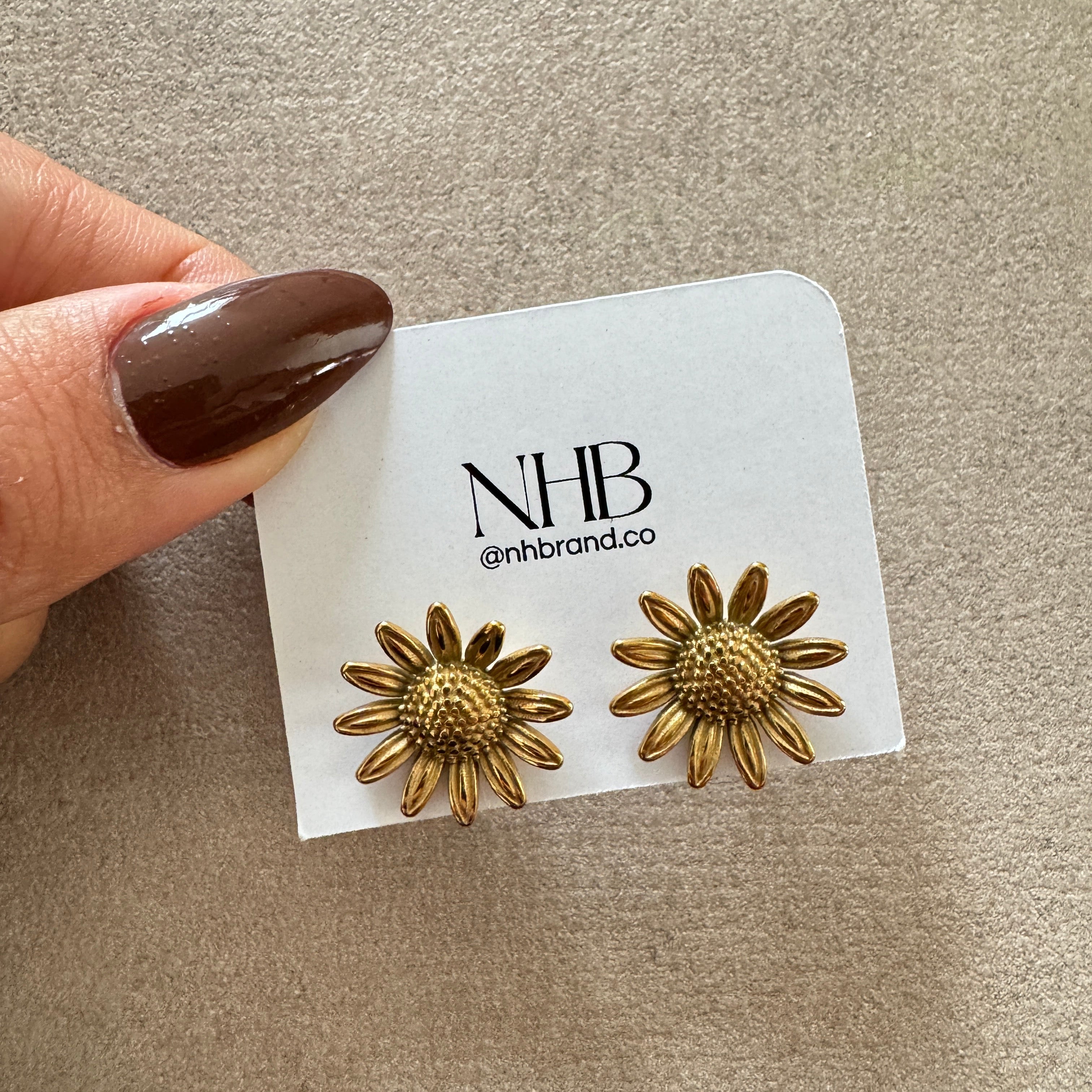 ARETES GIRASOL