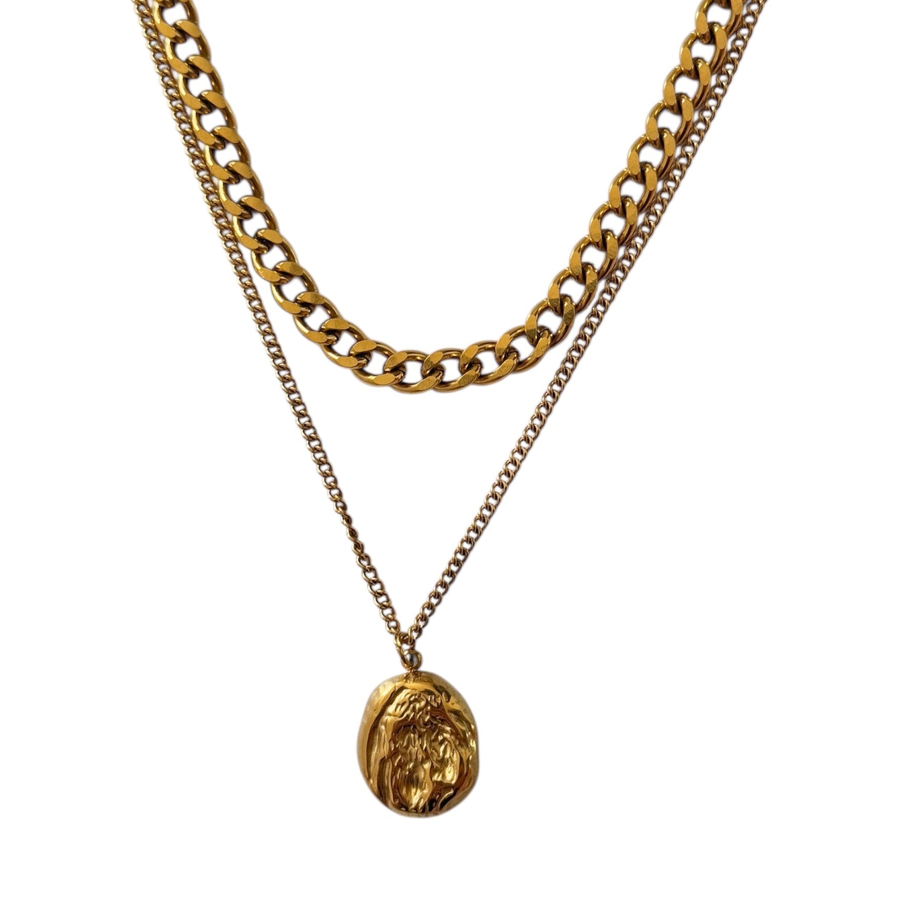 COLLAR TEXTURA DOBLE CAPA