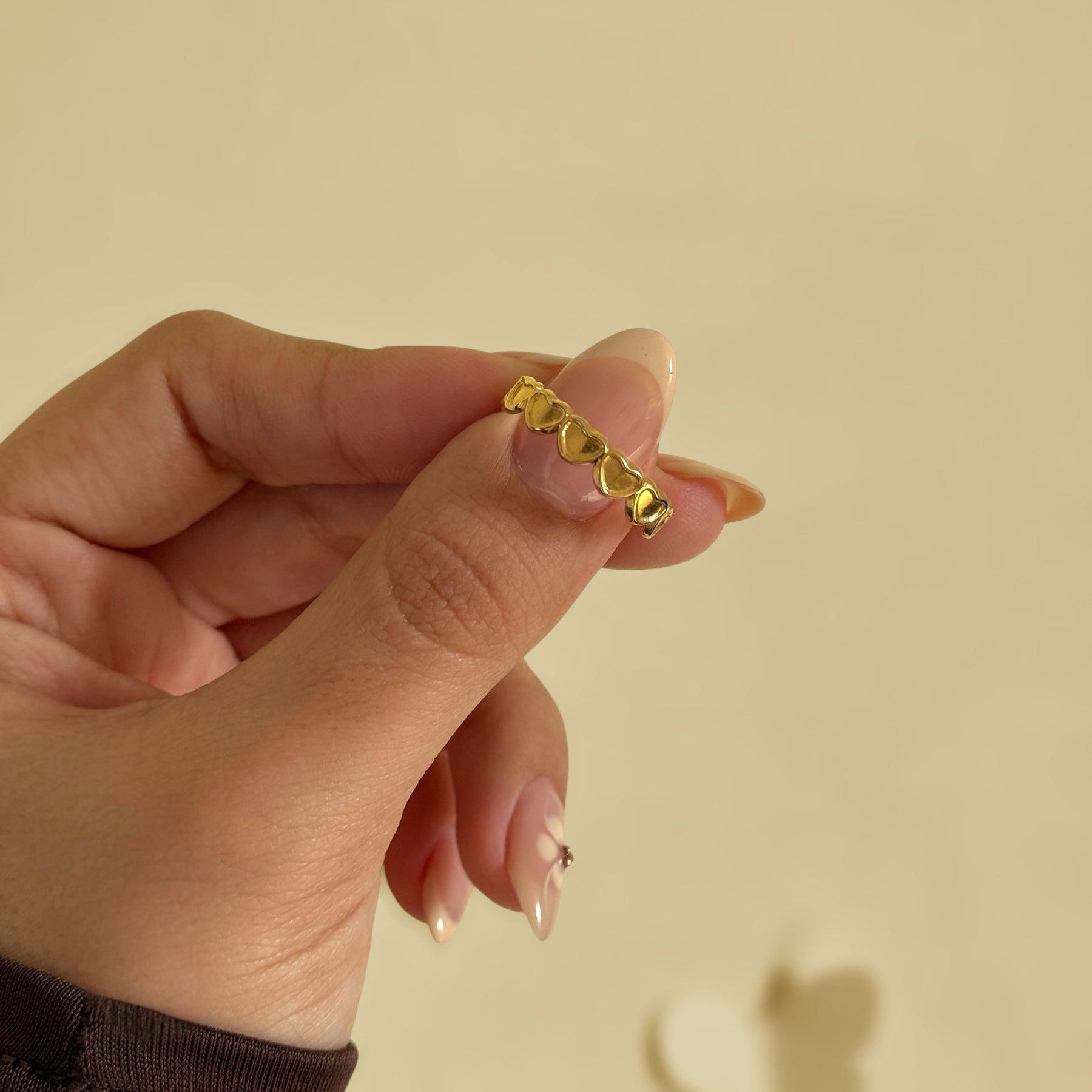 Anillo vinculo dorado